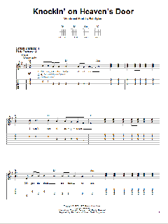 Knockin' On Heaven's Door von Bob Dylan (Download) 