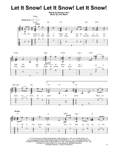 Let It Snow! Let It Snow! Let It Snow! von Jule Styne (Download) 