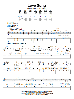 Love Song von Sara Bareilles (Download) 