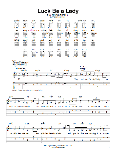 Luck Be A Lady von Frank Sinatra (Download) 