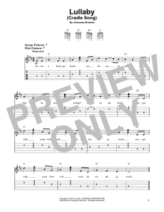 Lullaby von Johannes Brahms (Download) 