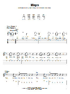 Maps von The Yeah Yeah Yeahs (Download) 