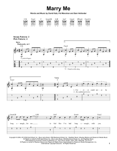 Marry Me von Train (Download) 