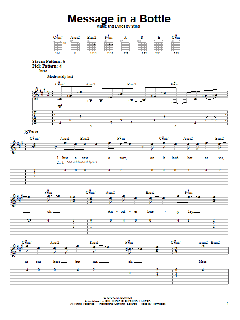 Message In A Bottle von Sting (Download) 