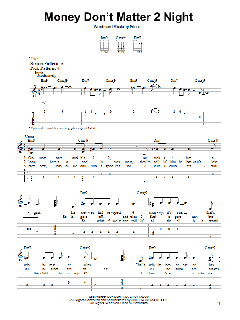 Money Don't Matter 2 Night von Prince (Download) 