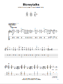Moneytalks von Angus Young (Download) 