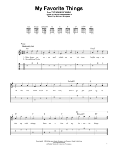 My Favorite Things von Richard Rodgers (Download) 