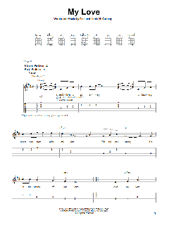 My Love von Paul McCartney (Download) 