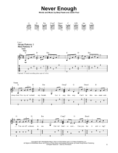 Never Enough von Benj Pasek (Download) 