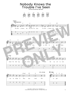 Nobody Knows The Trouble I've Seen (Download) 