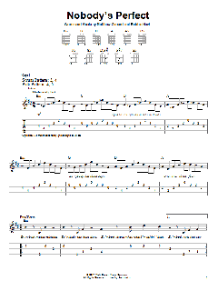 Nobody's Perfect von Miley Cyrus (Download) 
