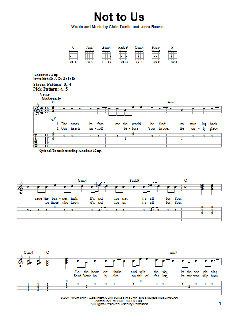 Not To Us von Chris Tomlin (Download) 
