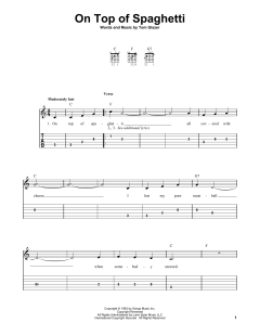 On Top Of Spaghetti (Download) 