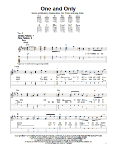 One And Only von Adele (Download) 