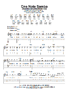 One Note Samba von Antonio Carlos Jobim (Download) 