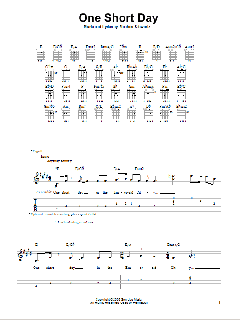 One Short Day von Stephen Schwartz (Download) 