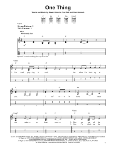 One Thing von One Direction (Download) 