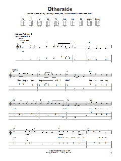 Otherside von Red Hot Chili Peppers (Download) 