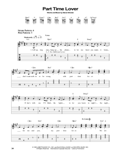 Part-Time Lover von Stevie Wonder (Download) 