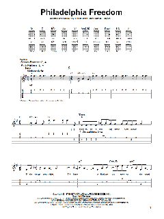 Philadelphia Freedom von Elton John (Download) 