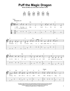 Puff The Magic Dragon von Peter, Paul & Mary (Download) 