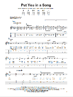 Put You In A Song von Keith Urban (Download) 