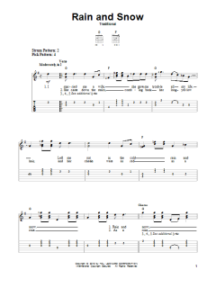 Rain And Snow von Traditional (Download) 