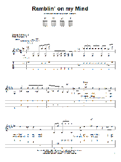 Ramblin' On My Mind von Eric Clapton (Download) 