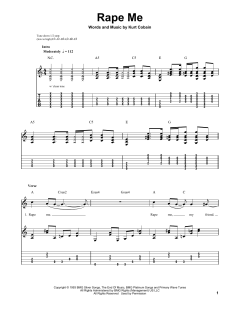 Rape Me von Nirvana (Download) 