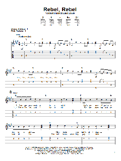 Rebel, Rebel von David Bowie (Download) 