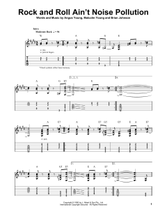 Rock And Roll Ain't Noise Pollution von Brian Johnson (Download) 
