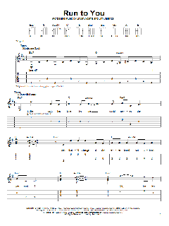 Run To You von Bryan Adams (Download) 