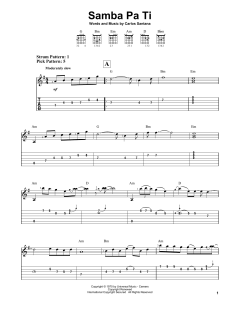 Samba Pa Ti von Carlos Santana (Download) 