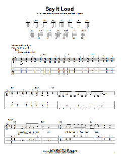 Say It Loud von Sanctus Real (Download) 