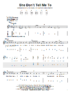 She Don't Tell Me To von Montgomery Gentry (Download) 
