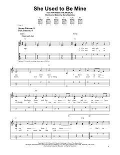 She Used To Be Mine von Sara Bareilles (Download) 