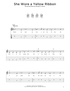 She Wore A Yellow Ribbon (Download) 