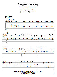 Sing To The King von Billy J. Foote (Download) 