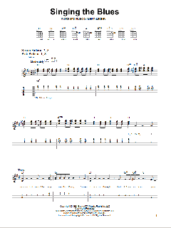 Singing The Blues von Guy Mitchell (Download) 