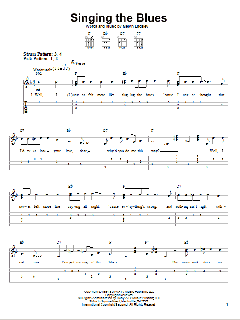 Singing The Blues von Guy Mitchell (Download) 