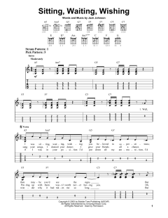 Sitting, Waiting, Wishing von Jack Johnson (Download) 