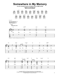 Somewhere In My Memory von John Williams (Download) 