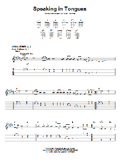 Speaking In Tongues von Owen Thomas (Download) 