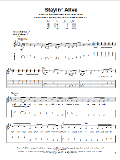 Stayin' Alive von Bee Gees (Download) 