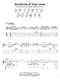 Sunshine Of Your Love von Cream (Download) 