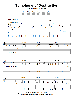 Symphony Of Destruction von Megadeth (Download) 