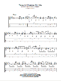 Take A Chance On Me von ABBA (Download) 