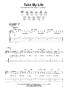 Take My Life von Chris Tomlin (Download) 
