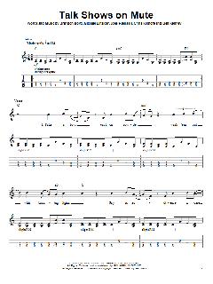 Talk Shows On Mute von Incubus (Download) 