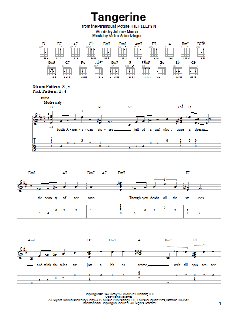 Tangerine von Johnny Mercer (Download) 